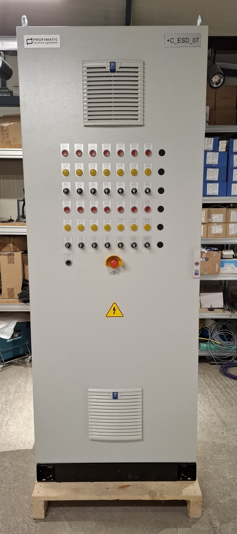 Safety (ESD) System at the Storage of Petroleum Products