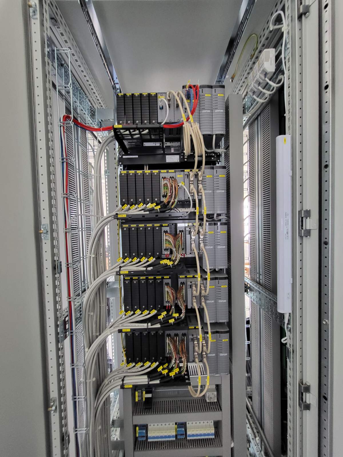 DCS-Überwachungs- und Leitsystem in der neuen CMAP-Anlage in der Fabrik Elixir Prahovo