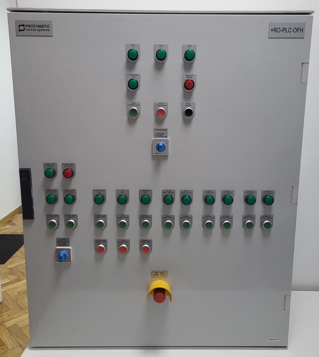 Überwachungs- und Leitsystem zur Entstaubung des Wirbelschichtkühlers in der NPK-Anlage