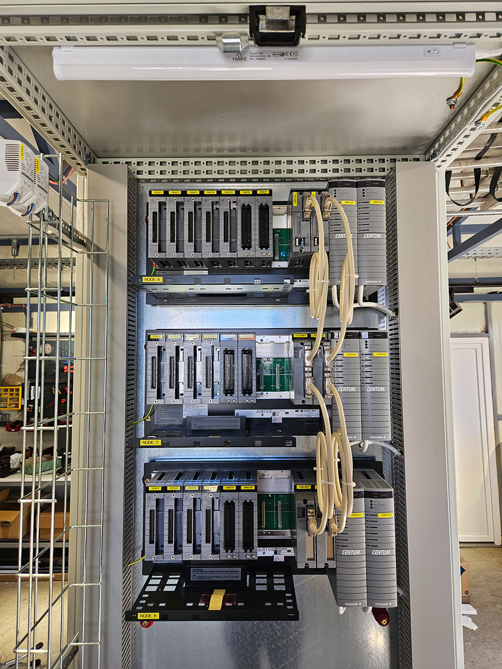 DCS Control System at the Defluorination/SAP4 Plant at the Elixir Prahovo factory